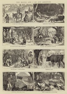 Il Maggiore e io andiamo a Caccia da Alfred Chantrey Corbould